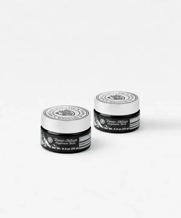 Pamir Shilajit® - Authentic, 100% Pure Double-jar